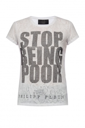 T-shirt ze wzorem z logo, zdjęcie 1 T-shirt ze wzorem z logo od Philipp Plein